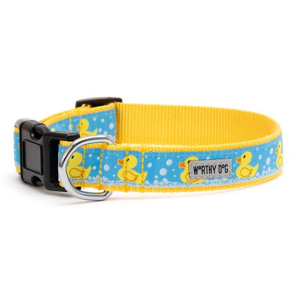Rubber Duck Walk Set – Collar & Leash