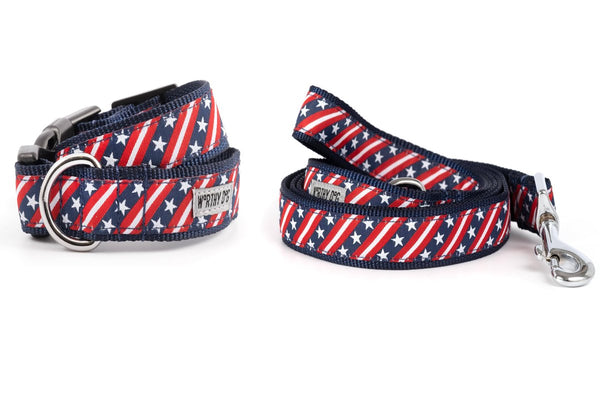 Bias Stars And Stripes Walk Set – Collar & Leash