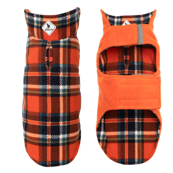 Fargo Fleece Dog Jacket – Cozy, Stylish & Easy to Wear