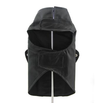 Vintage Motorcycle Dog Jacket – Faux Leather Biker Coat