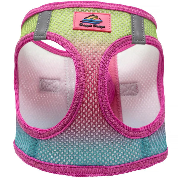Choke-Free Step-In Dog Harness – Breathable Mesh & Secure Fit (Ombre)