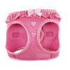 Choke-Free Step-In Dog Harness – Breathable Mesh & Secure Fit (Polka Dot)