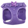 Choke-Free Step-In Dog Harness – Breathable Mesh & Secure Fit (Polka Dot)