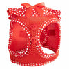 Choke-Free Step-In Dog Harness – Breathable Mesh & Secure Fit (Polka Dot)