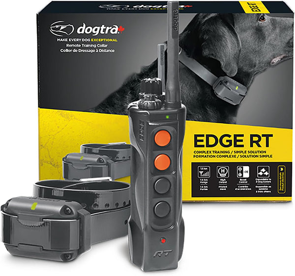 Dogtra EDGE RT Remote Training E-Collar | Up to 3 Dogs | 1 Mile Range