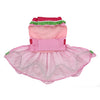 Dog Harness Dress & Leash Set – Watermelon Summer